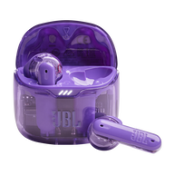 JBL Tune Flex Ghost Edition - Purple Ghost - True wireless Noise Cancelling earbuds - Hero